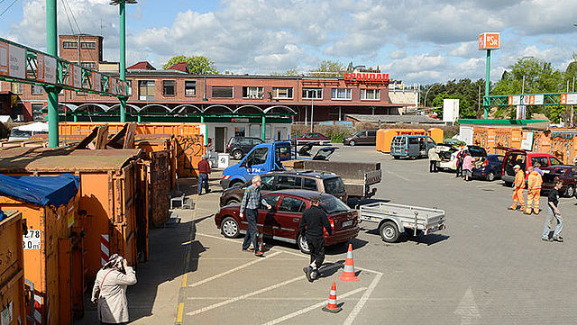 Wertstoffhof, Abfalltrennung
