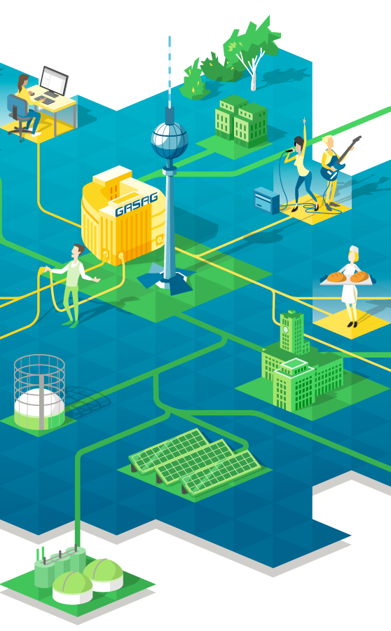 Grafik zur Energieversorgung im Alltag
